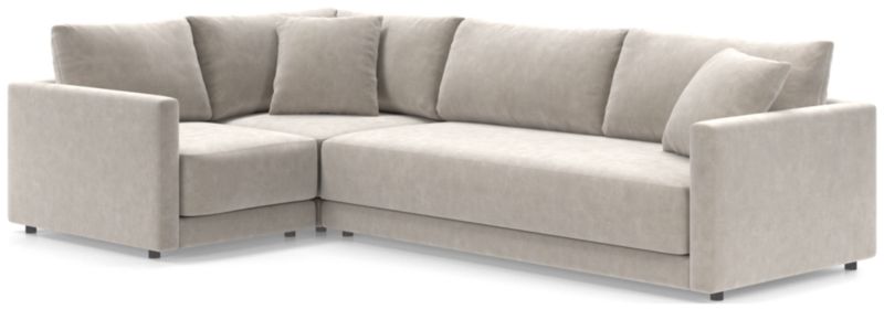 Gather Deep 3-Piece Bench Sectional Sofa - image 0 of 15