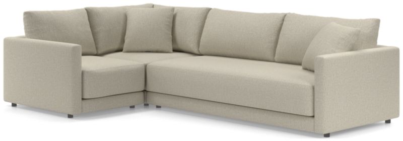 Gather Deep 3-Piece Bench Sectional Sofa - image 0 of 15