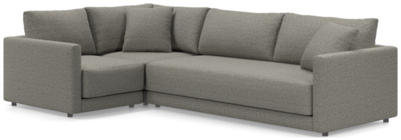 Gather Deep 3-Piece Bench Sectional Sofa - image 0 of 15