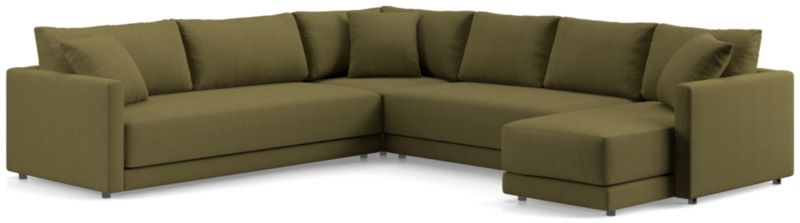 Gather Deep 4-Piece L-Shaped Bench Sectional Sofa - image 0 of 15