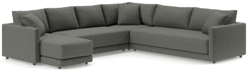 Gather Deep 4-Piece L-Shaped Bench Sectional Sofa - image 0 of 15