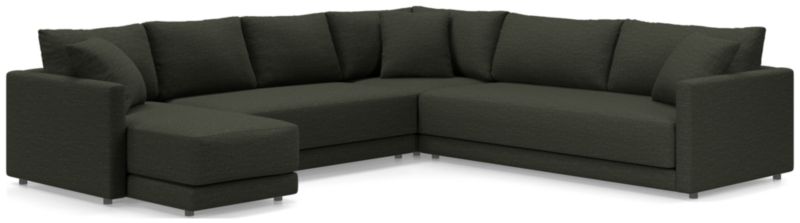 Gather Deep 4-Piece L-Shaped Bench Sectional Sofa - image 0 of 15