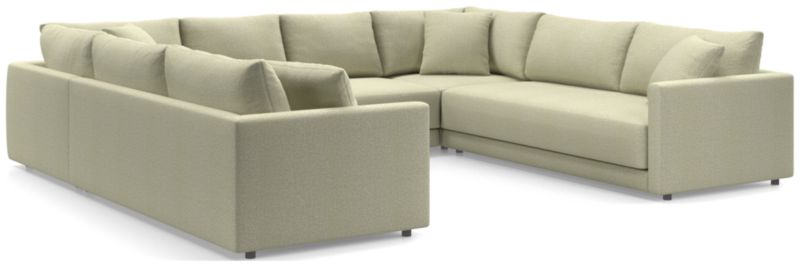 Gather Deep 5-Piece U-Shaped Bench Sectional Sofa - image 0 of 15