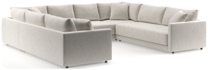 Gather Deep 5-Piece U-Shaped Bench Sectional Sofa - image 0 of 16