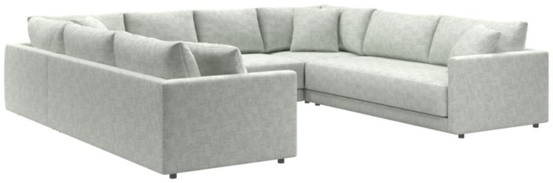 Gather Deep 5-Piece U-Shaped Bench Sectional Sofa - image 0 of 16