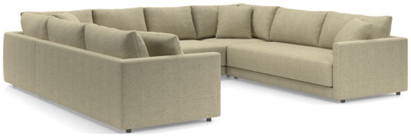 Gather Deep 5-Piece U-Shaped Bench Sectional Sofa - image 0 of 15