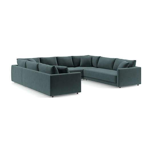 Gather Deep 5-Piece U-Shaped Bench Sectional Sofa