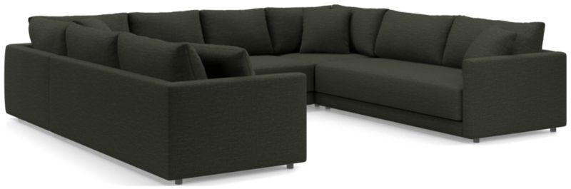 Gather Deep 5-Piece U-Shaped Bench Sectional Sofa - image 0 of 15