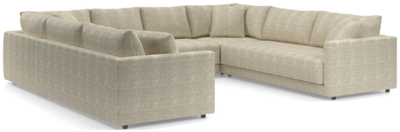 Gather Deep 5-Piece U-Shaped Bench Sectional Sofa - image 0 of 15