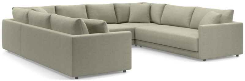 Gather Deep 5-Piece U-Shaped Bench Sectional Sofa - image 0 of 15