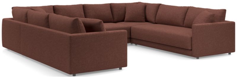 Gather Deep 5-Piece U-Shaped Bench Sectional Sofa - image 0 of 15