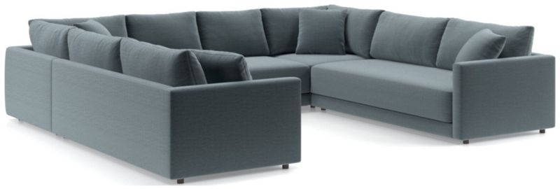 Gather Deep 5-Piece U-Shaped Bench Sectional Sofa - image 0 of 15