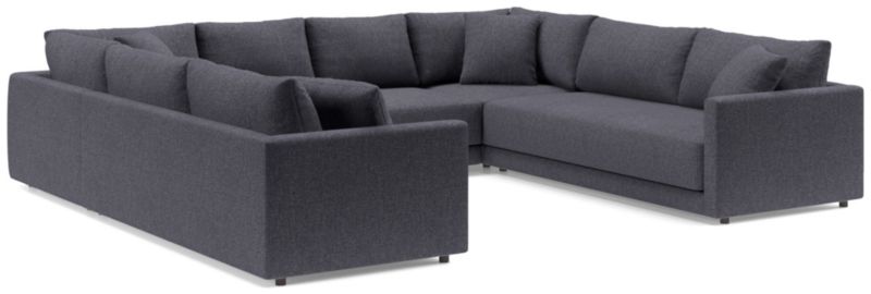 Gather Deep 5-Piece U-Shaped Bench Sectional Sofa - image 0 of 15