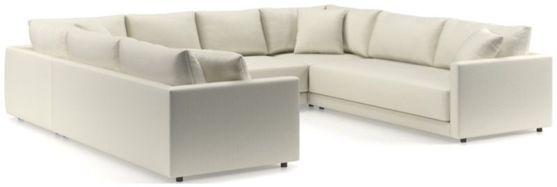 Gather Deep 5-Piece U-Shaped Bench Sectional Sofa - image 0 of 15