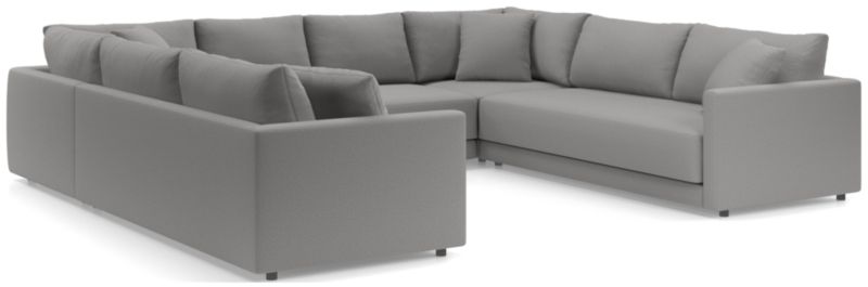 Gather Deep 5-Piece U-Shaped Bench Sectional Sofa - image 0 of 15