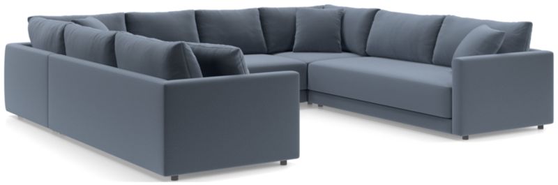 Gather Deep 5-Piece U-Shaped Bench Sectional Sofa - image 0 of 15