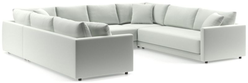 Gather Deep 5-Piece U-Shaped Bench Sectional Sofa - image 0 of 15