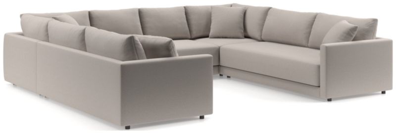 Gather Deep 5-Piece U-Shaped Bench Sectional Sofa - image 0 of 15