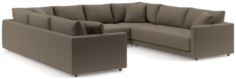 Gather Deep 5-Piece U-Shaped Bench Sectional Sofa - image 0 of 15