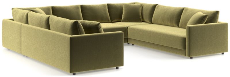 Gather Deep 5-Piece U-Shaped Bench Sectional Sofa - image 0 of 15