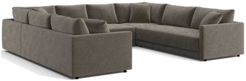 Gather Deep 5-Piece U-Shaped Bench Sectional Sofa - image 0 of 15