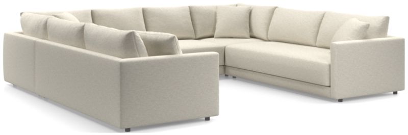 Gather Deep 5-Piece U-Shaped Bench Sectional Sofa - image 0 of 15