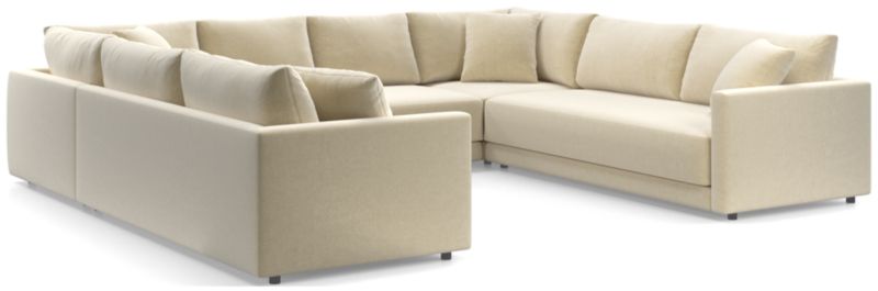 Gather Deep 5-Piece U-Shaped Bench Sectional Sofa - image 0 of 15