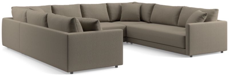 Gather Deep 5-Piece U-Shaped Bench Sectional Sofa - image 0 of 15