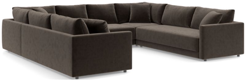 Gather Deep 5-Piece U-Shaped Bench Sectional Sofa - image 0 of 15