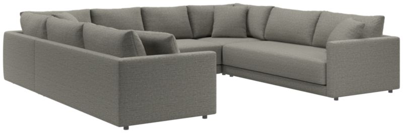 Gather Deep 5-Piece U-Shaped Bench Sectional Sofa - image 0 of 15