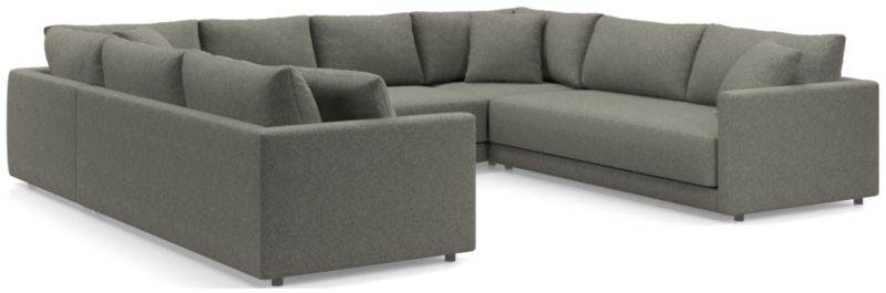 Gather Deep 5-Piece U-Shaped Bench Sectional Sofa - image 0 of 15