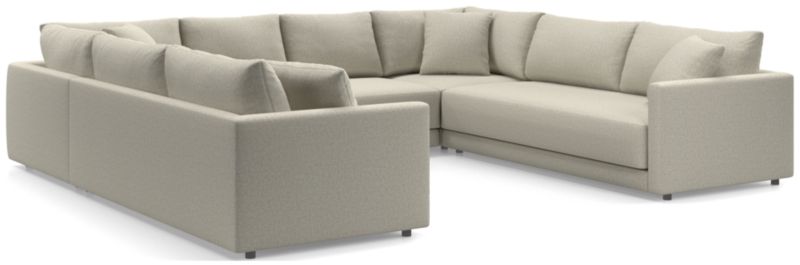 Gather Deep 5-Piece U-Shaped Bench Sectional Sofa - image 0 of 15