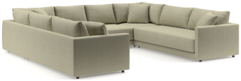 Gather Deep 5-Piece U-Shaped Bench Sectional Sofa - image 0 of 15