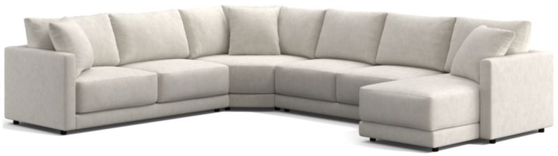 Gather Deep 4-Piece Wedge Sectional Sofa with Chaise Lounge - image 0 of 6