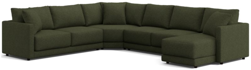 Gather Deep 4-Piece Wedge Sectional Sofa with Chaise Lounge - image 0 of 6