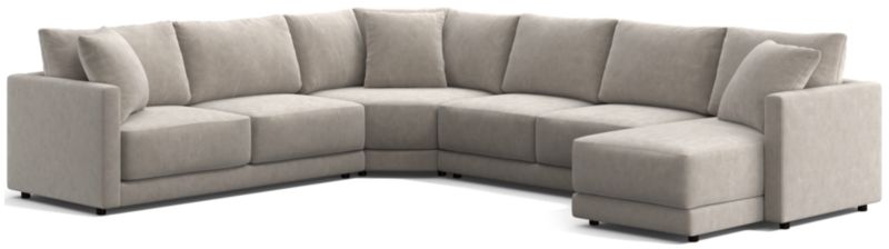 Gather Deep 4-Piece Wedge Sectional Sofa with Chaise Lounge - image 0 of 6