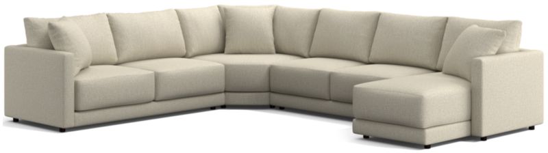 Gather Deep 4-Piece Wedge Sectional Sofa with Chaise Lounge - image 0 of 6