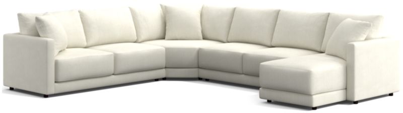 Gather Deep 4-Piece Wedge Sectional Sofa with Chaise Lounge - image 0 of 6