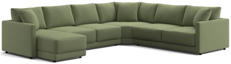 Gather Deep 4-Piece Wedge Sectional Sofa with Chaise Lounge - image 0 of 6