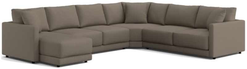 Gather Deep 4-Piece Wedge Sectional Sofa with Chaise Lounge - image 0 of 6