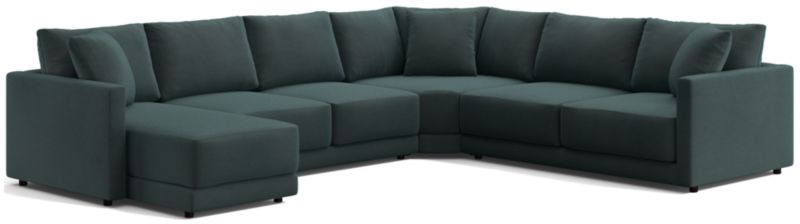 Gather Deep 4-Piece Wedge Sectional Sofa with Chaise Lounge - image 0 of 6