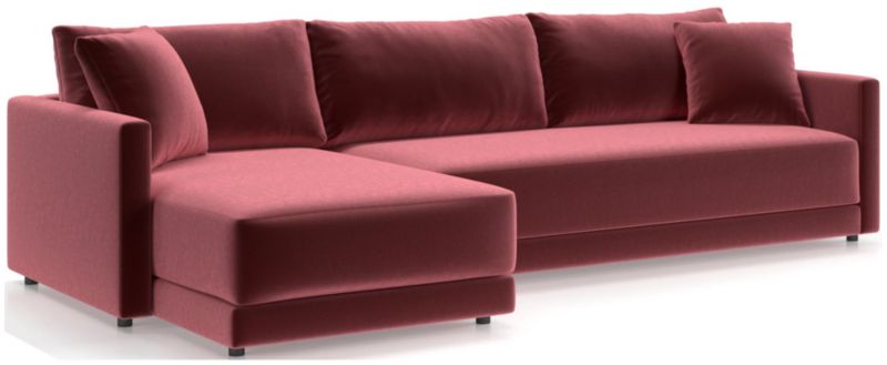 Gather Deep 2-Piece Extra Wide Chaise Bench Sectional Sofa - image 0 of 14