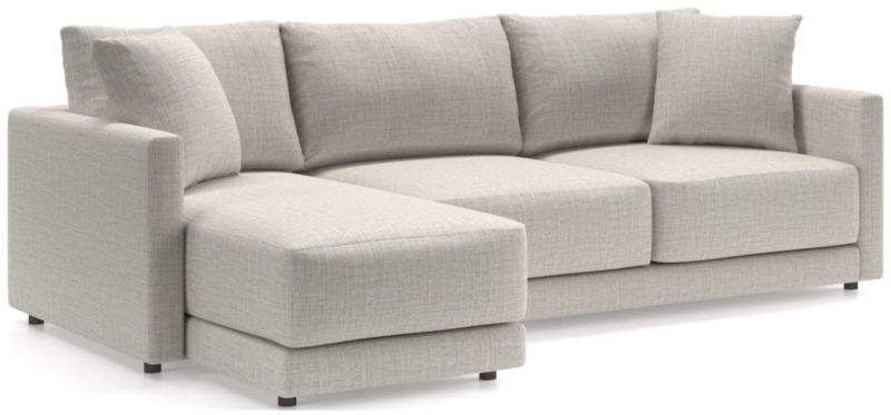 Gather Deep 2-Piece Apartment Sectional Sofa with Left-Arm Chaise - image 0 of 15