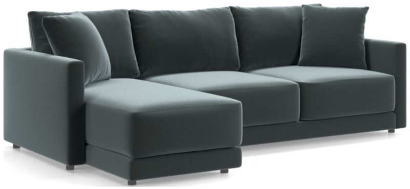 Gather Deep 2-Piece Apartment Sectional Sofa with Left-Arm Chaise - image 0 of 15