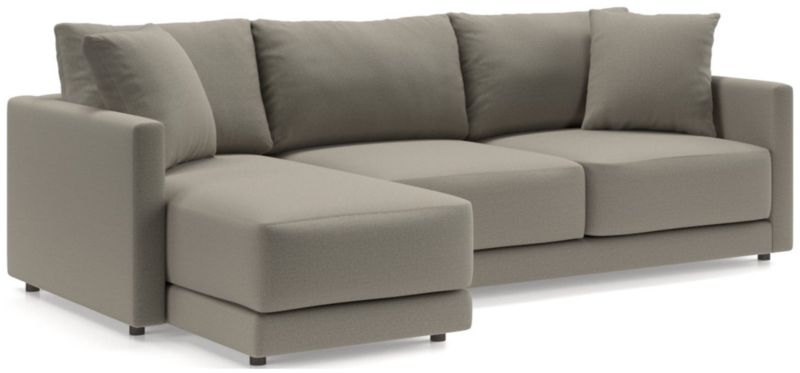 Gather Deep 2-Piece Apartment Sectional Sofa with Left-Arm Chaise - image 0 of 15