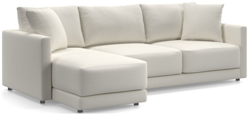 Gather Deep 2-Piece Apartment Sectional Sofa with Left-Arm Chaise - image 0 of 15