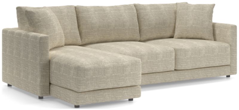 Gather Deep 2-Piece Apartment Sectional Sofa with Left-Arm Chaise - image 0 of 15