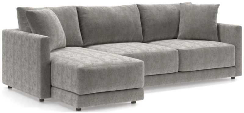 Gather Deep 2-Piece Apartment Sectional Sofa with Left-Arm Chaise - image 0 of 15