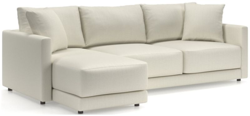 Gather Deep 2-Piece Apartment Sectional Sofa with Left-Arm Chaise - image 0 of 15