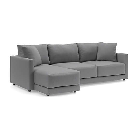 Gather Deep 2-Piece Apartment Sectional Sofa with Left-Arm Chaise